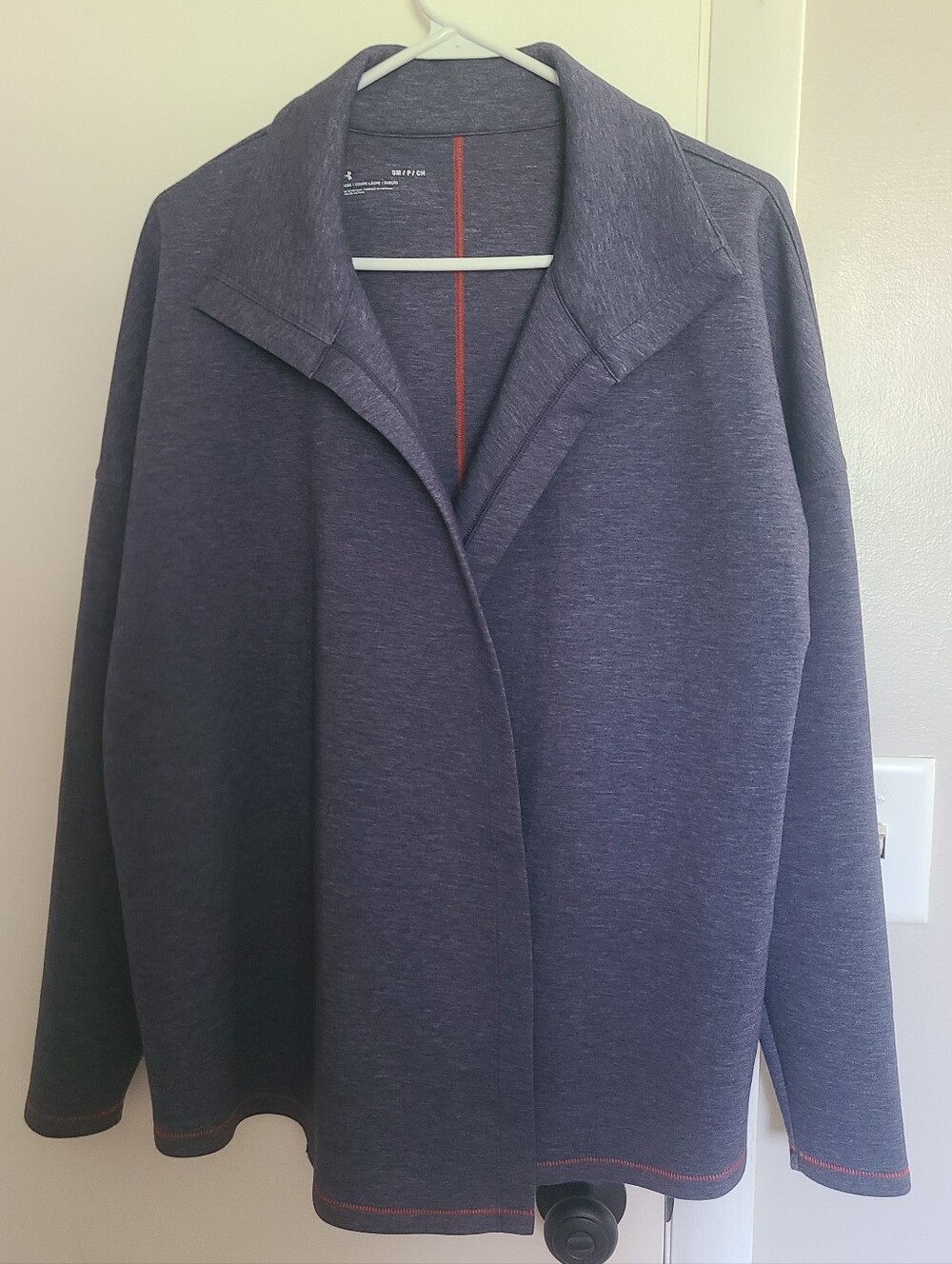 Under Armour Women's Casual Relaxed Athletic Wrap Cardigan  Blue/Gray Size S